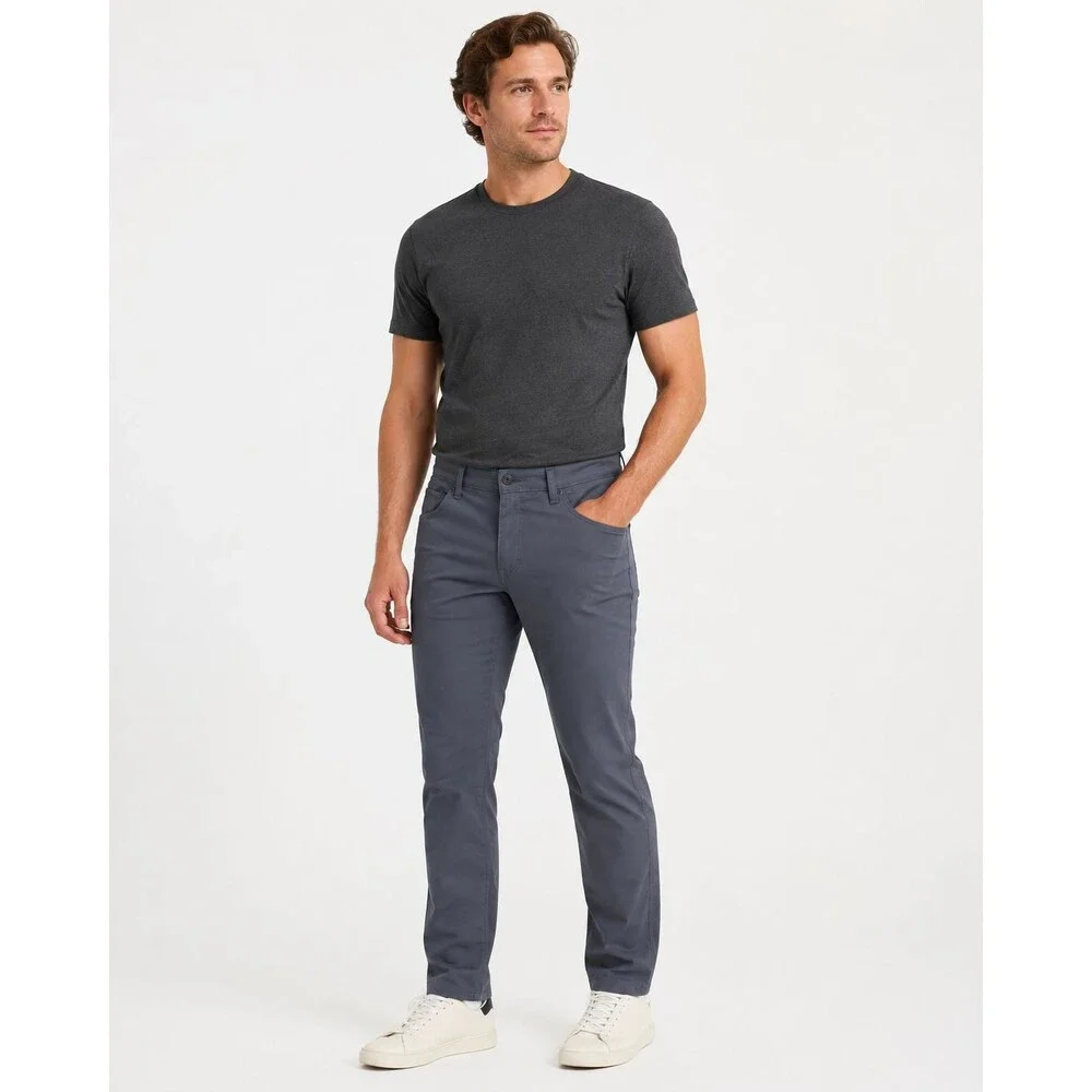 Levi's 511 Men's 32x30 Slim Fit Tech Performance Stretch Pants Gray Zip Pocket